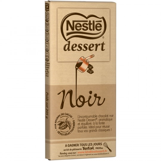 Nestlé Dessert Chocolat Noir 170 g